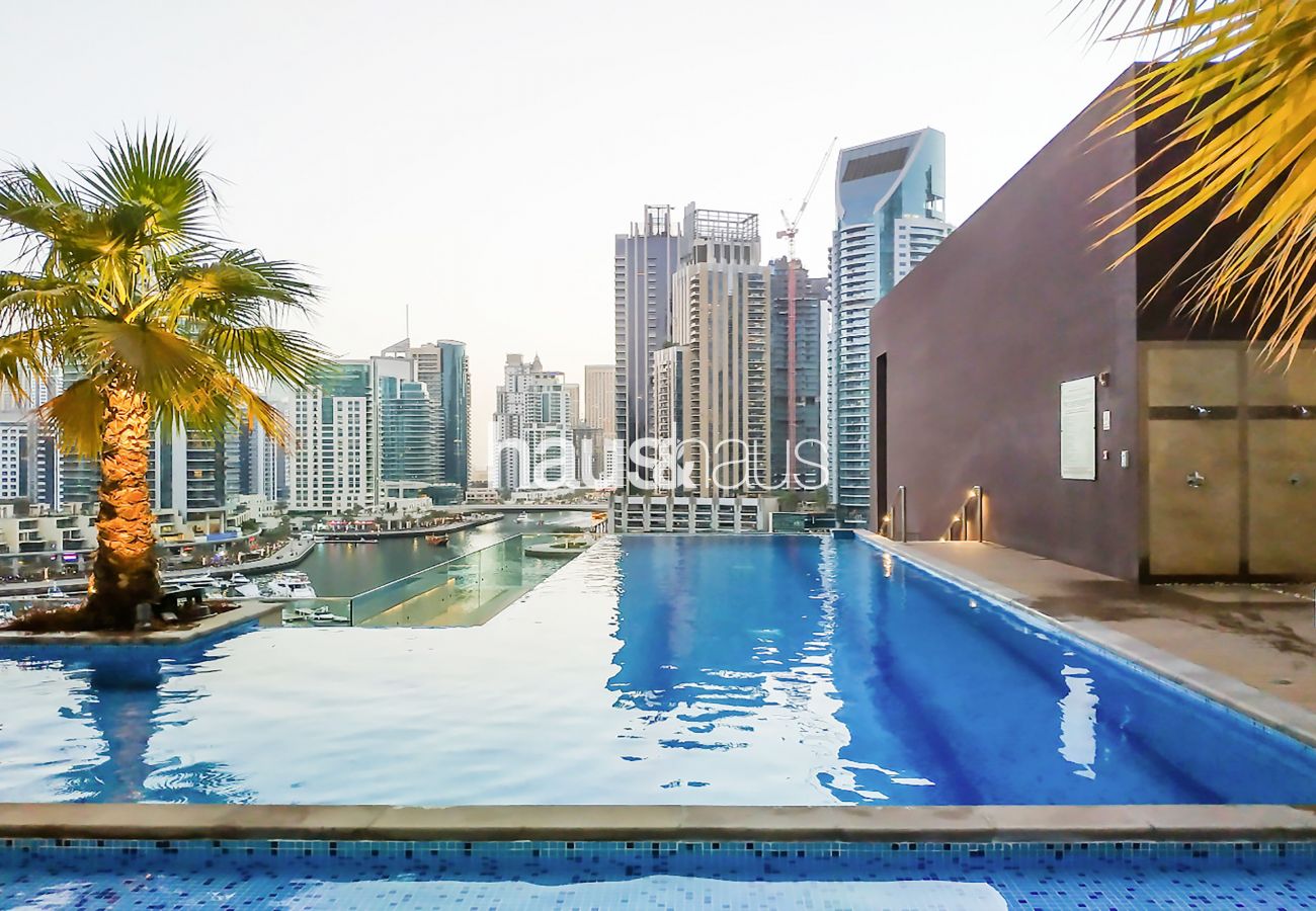 Wohnung in Dubai - Obergeschoss | Blick auf den Jachthafen | Gemütliche Wohnung