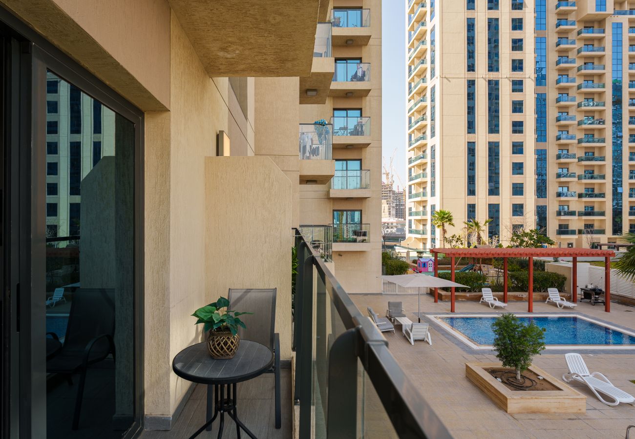 Ferienwohnung in Dubai - Entspannend | Balkon | Stilvolle Wohnung