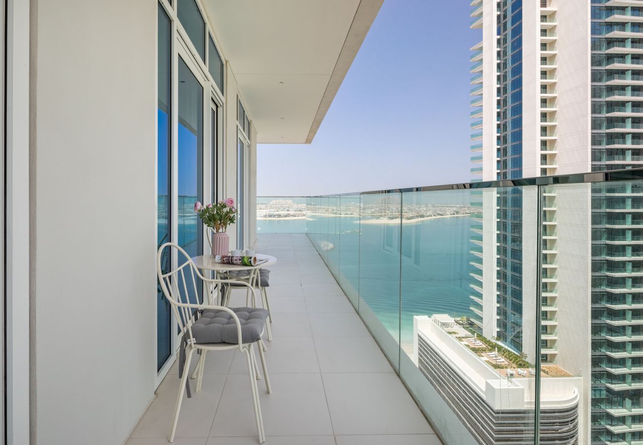 Ferienwohnung in Dubai - Zugang zum Strand | Geräumig | Skyline-Blick