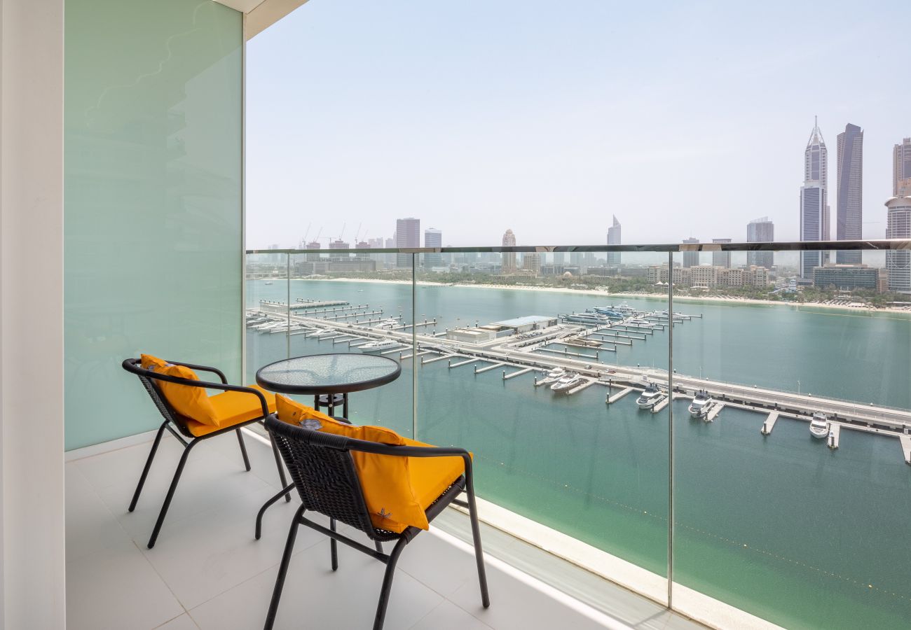 Ferienwohnung in Dubai - Atemberaubend | Voller Meerblick | Zugang zum Strand