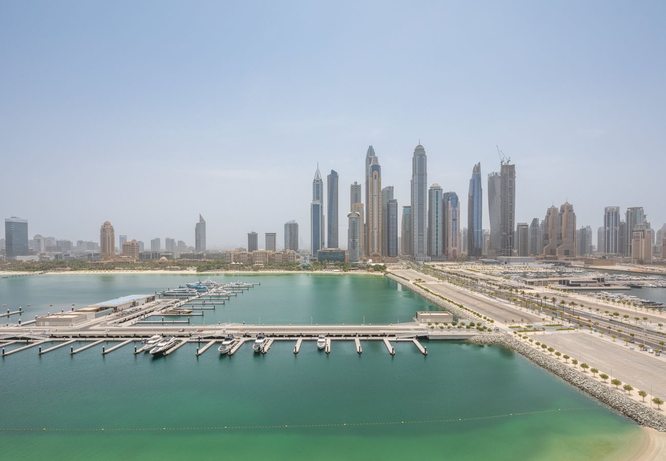 Ferienwohnung in Dubai - Atemberaubend | Voller Meerblick | Zugang zum Strand