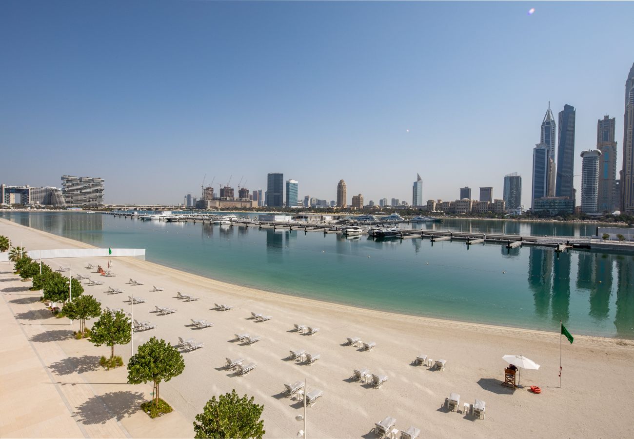 Ferienwohnung in Dubai - Atemberaubend | Voller Meerblick | Zugang zum Strand