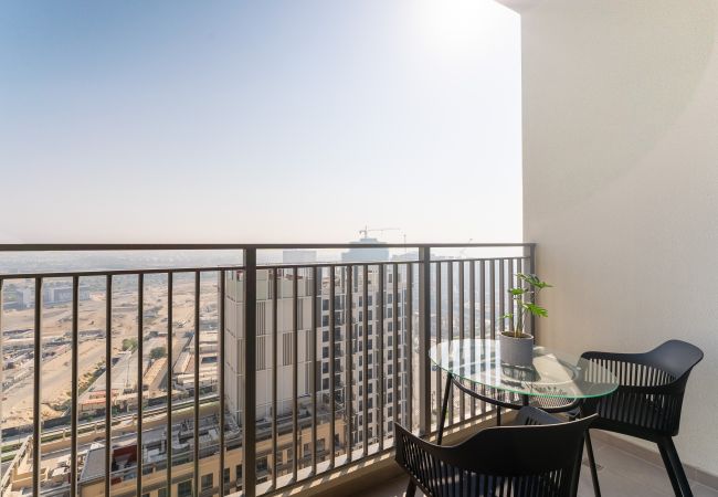 Ferienwohnung in Dubai - Obergeschoss | Wunderschöne Aussicht auf die Skyline | Luxusspan