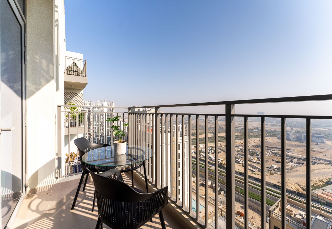 Ferienwohnung in Dubai - Obergeschoss | Wunderschöne Aussicht auf die Skyline | Luxusspan