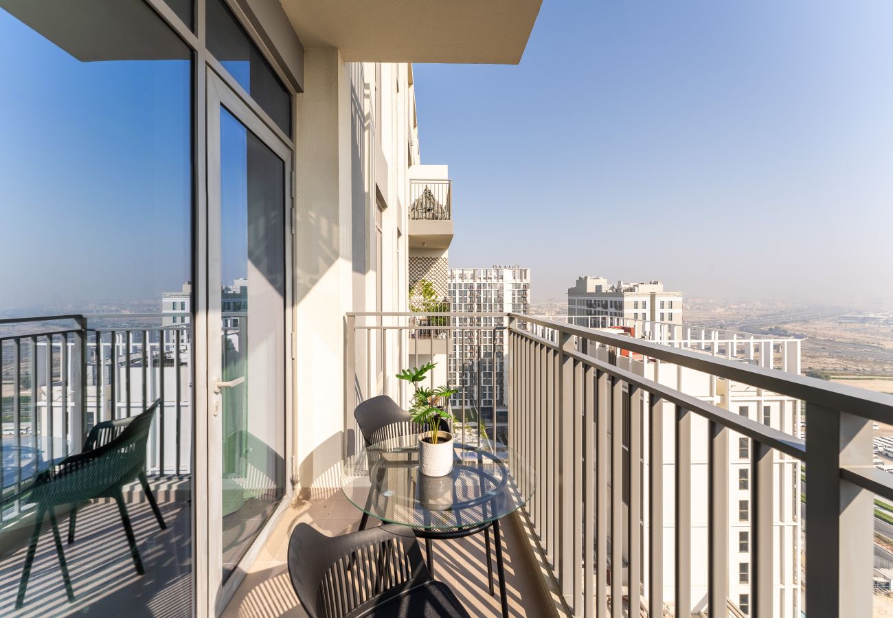 Ferienwohnung in Dubai - Obergeschoss | Wunderschöne Aussicht auf die Skyline | Luxusspan