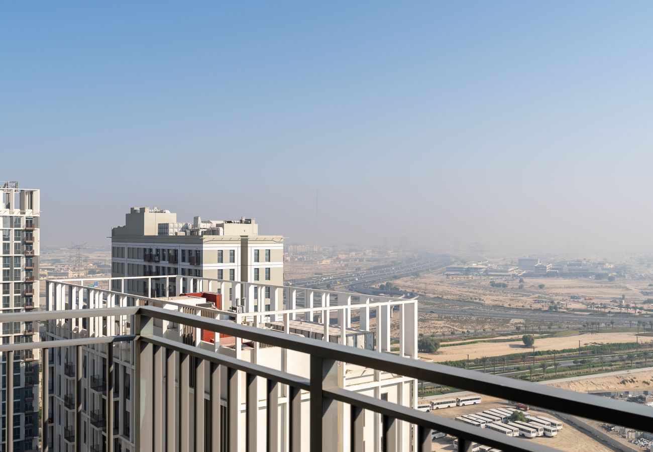 Ferienwohnung in Dubai - Obergeschoss | Wunderschöne Aussicht auf die Skyline | Luxusspan