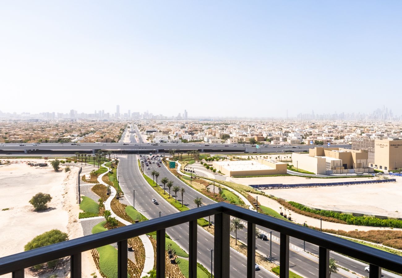 Ferienwohnung in Dubai - Beautiful Skyline View | Unique & Vibrant 2BR