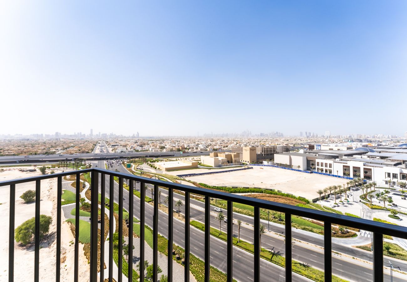 Ferienwohnung in Dubai - Beautiful Skyline View | Unique & Vibrant 2BR