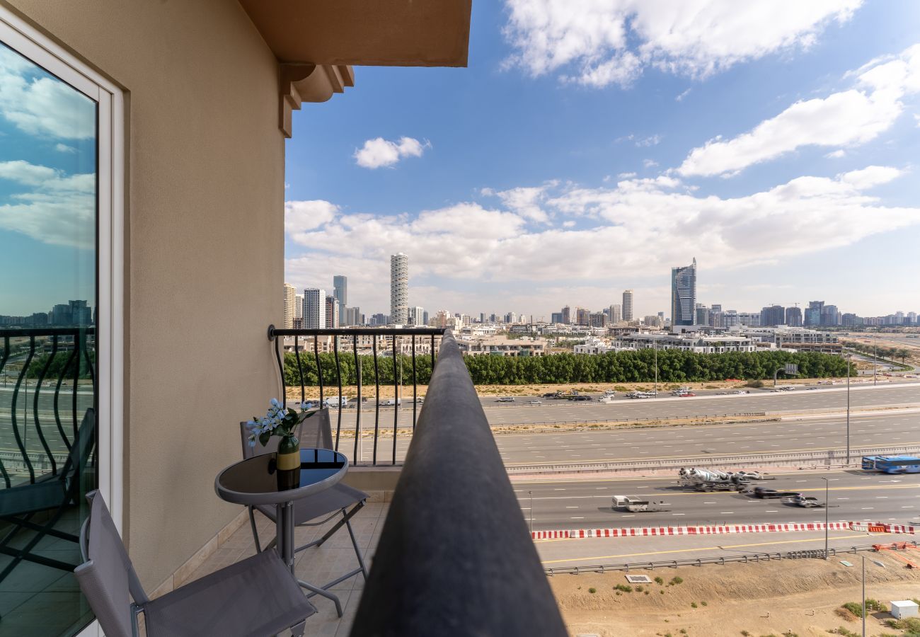 Ferienwohnung in Dubai - Geräumig | Skyline-Blick | Neu eingerichtet