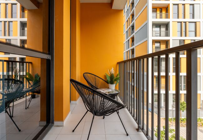 Ferienwohnung in Dubai - Blick auf den Innenhof | Ausgezeichnet 1 Schlafzimmer | Tolle Gemeinschaft