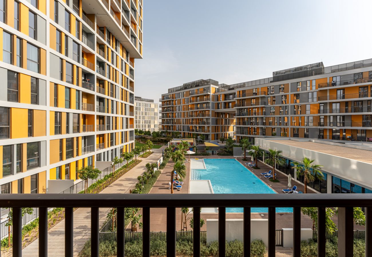 Ferienwohnung in Dubai - Courtyard View | Excellent 1 BR | Great Community 