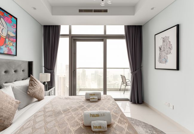 Ferienwohnung in Dubai - Luxus | Obergeschoss | Panoramablick auf die Innenstadt
