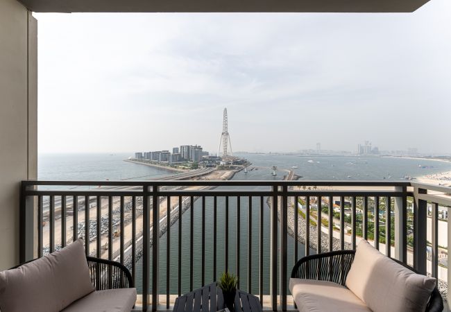 Ferienwohnung in Dubai - Spektakulärer Ain Dubai & Meerblick | Exquisite 2BR