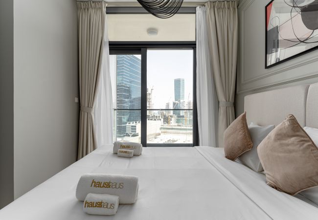 Ferienwohnung in Dubai - Blick auf den Dubai-Kanal | Geschmackvoll eingerichtet | Deluxe