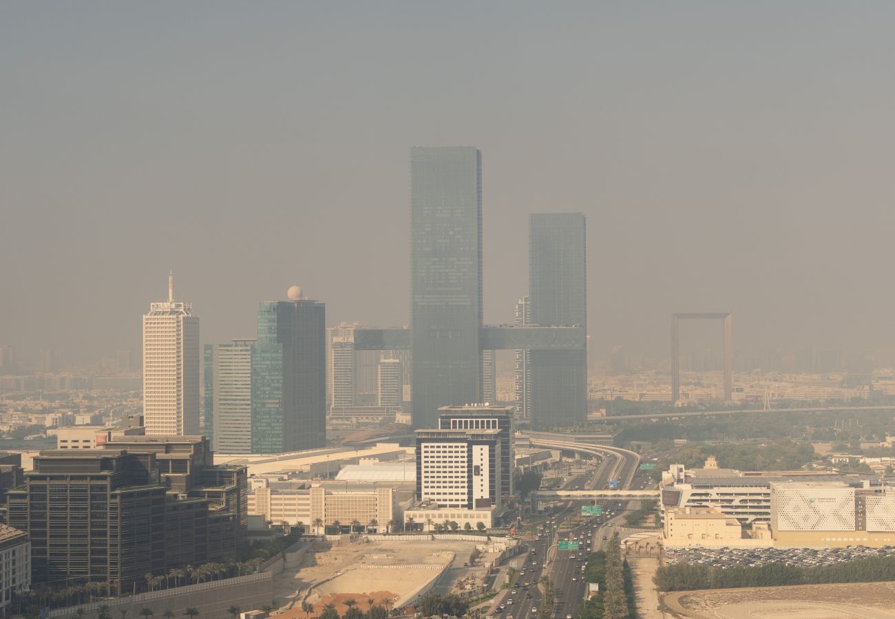 Studio in Dubai - Panoramablick auf die Stadt | Anspruchsvolles Studio | Gemütlich