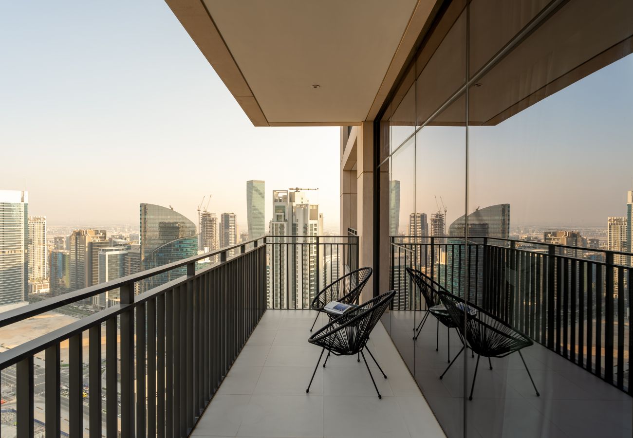 Ferienwohnung in Dubai - Burj Khalifa View | Expanded Balconies | Huge