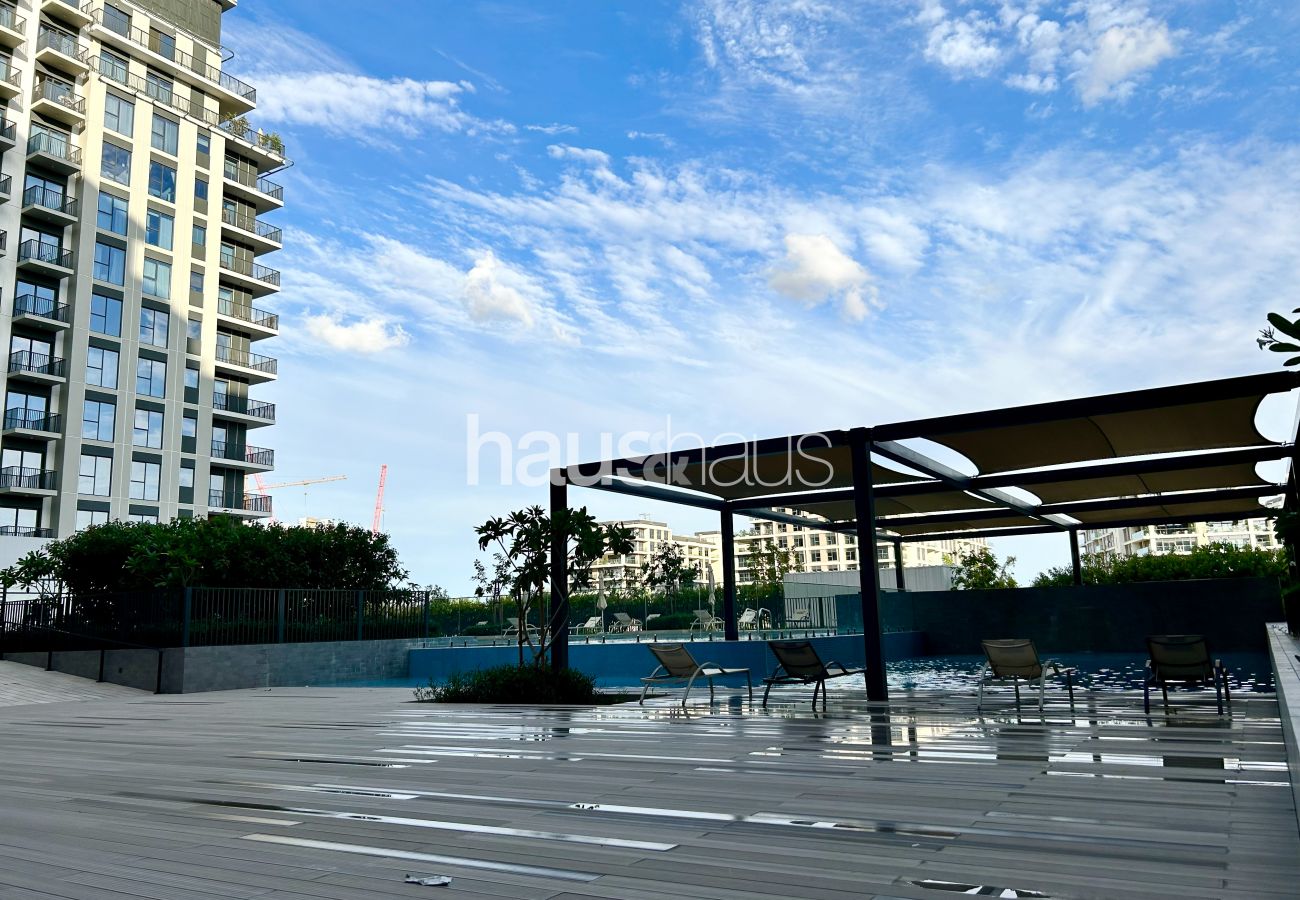 Ferienwohnung in Dubai - Herrlicher Blick auf den Park und die Skyline der Stadt | Entzückend