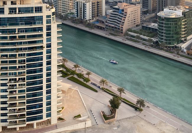 Ferienwohnung in Dubai - Zugang zum Strand | Tolle Einrichtungen | 3 Schlafplätze