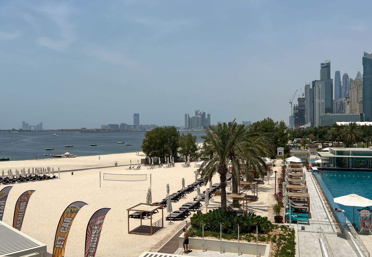 Ferienwohnung in Dubai - Zugang zum Strand | Tolle Einrichtungen | 3 Schlafplätze