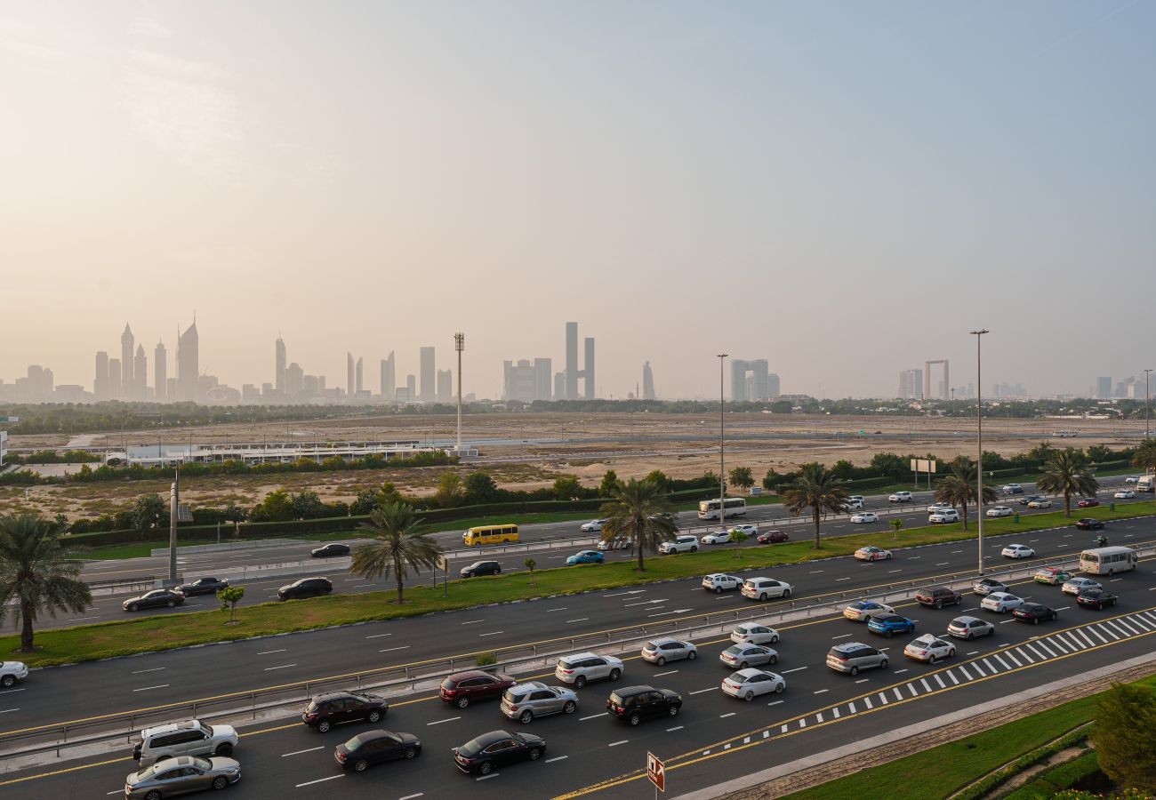 Ferienwohnung in Dubai - Faszinierende Skyline-Ansichten | Geschmackvoll eingerichtet