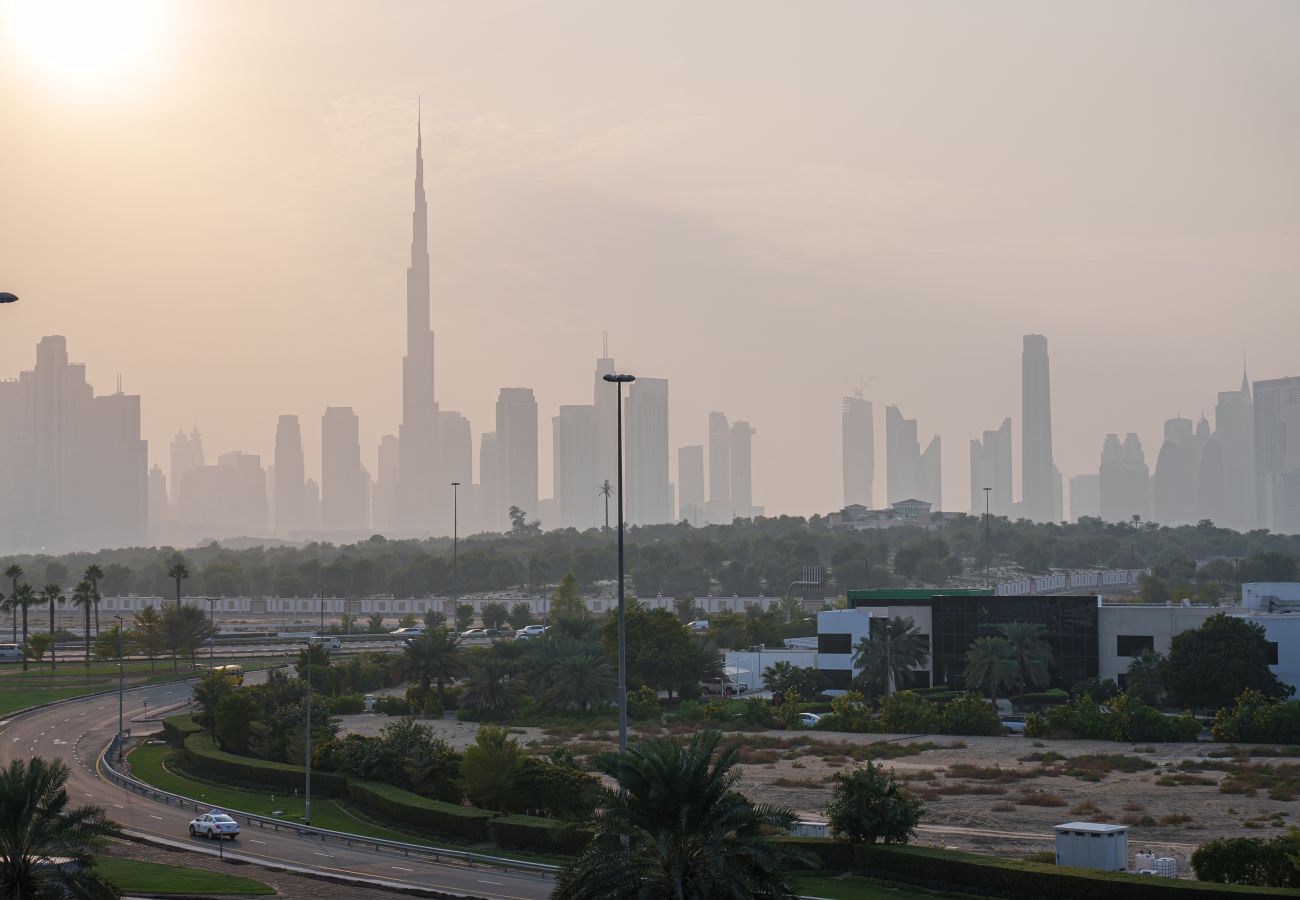 Ferienwohnung in Dubai - Faszinierende Skyline-Ansichten | Geschmackvoll eingerichtet