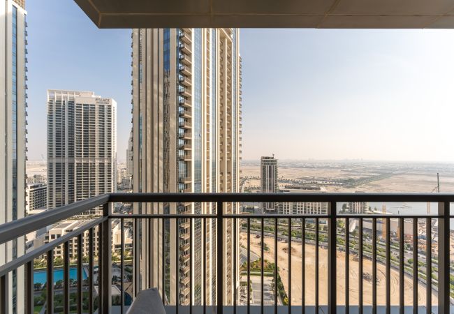 Ferienwohnung in Dubai - Schöne Gemeinschafts- und Skyline-Ansicht | Geräumig | Deluxe