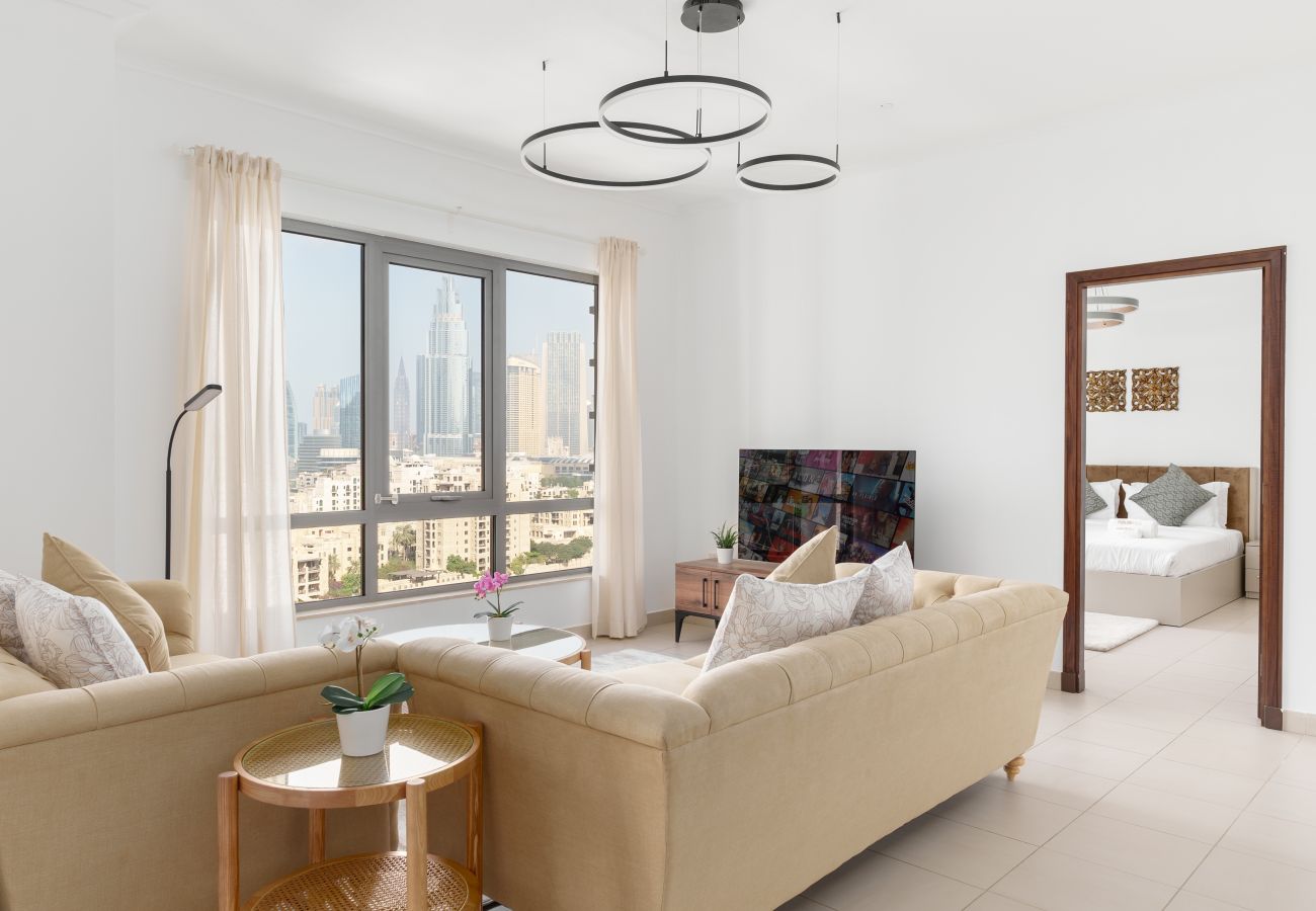 Ferienwohnung in Dubai - Grande vue complète de Burj Khalifa | Nouvellement meublé