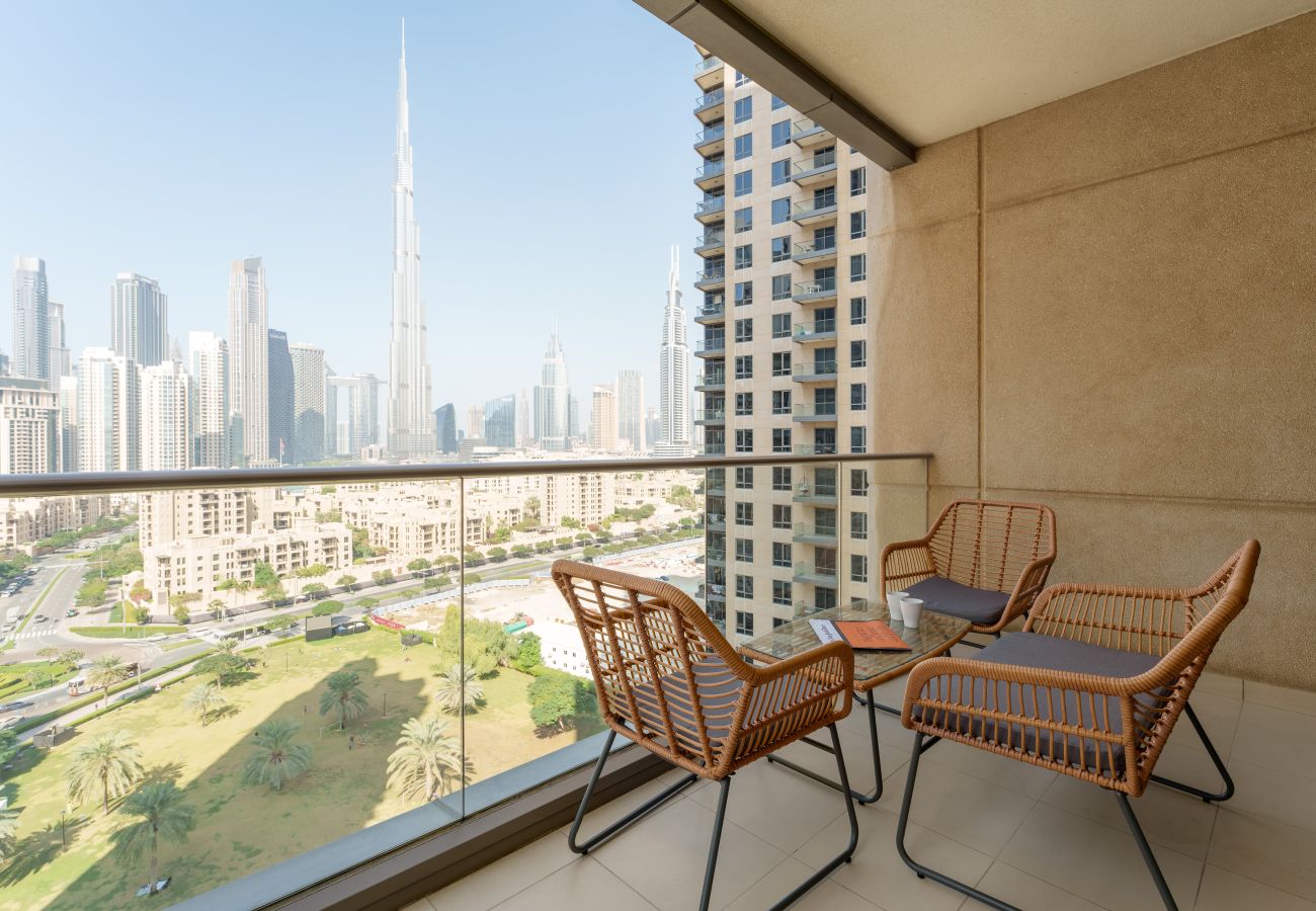 Ferienwohnung in Dubai - Great Full Burj Khalifa View | Newly Furnished