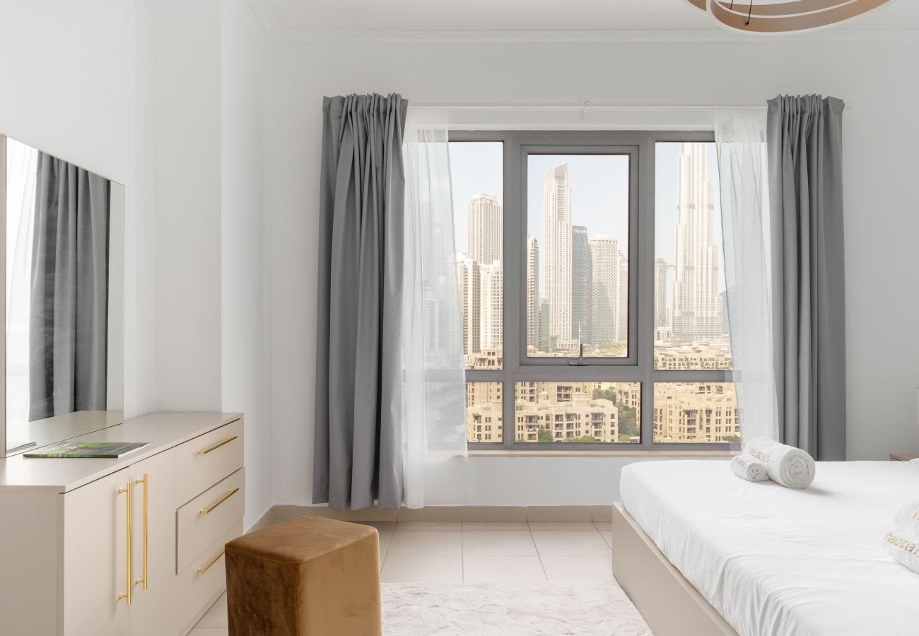 Ferienwohnung in Dubai - Grande vue complète de Burj Khalifa | Nouvellement meublé