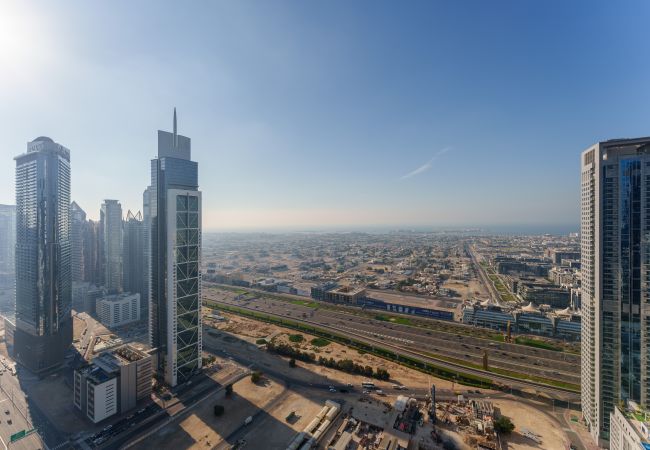 Ferienwohnung in Dubai - Près de Burj Khalifa | Luxueux 2BR | Vaste