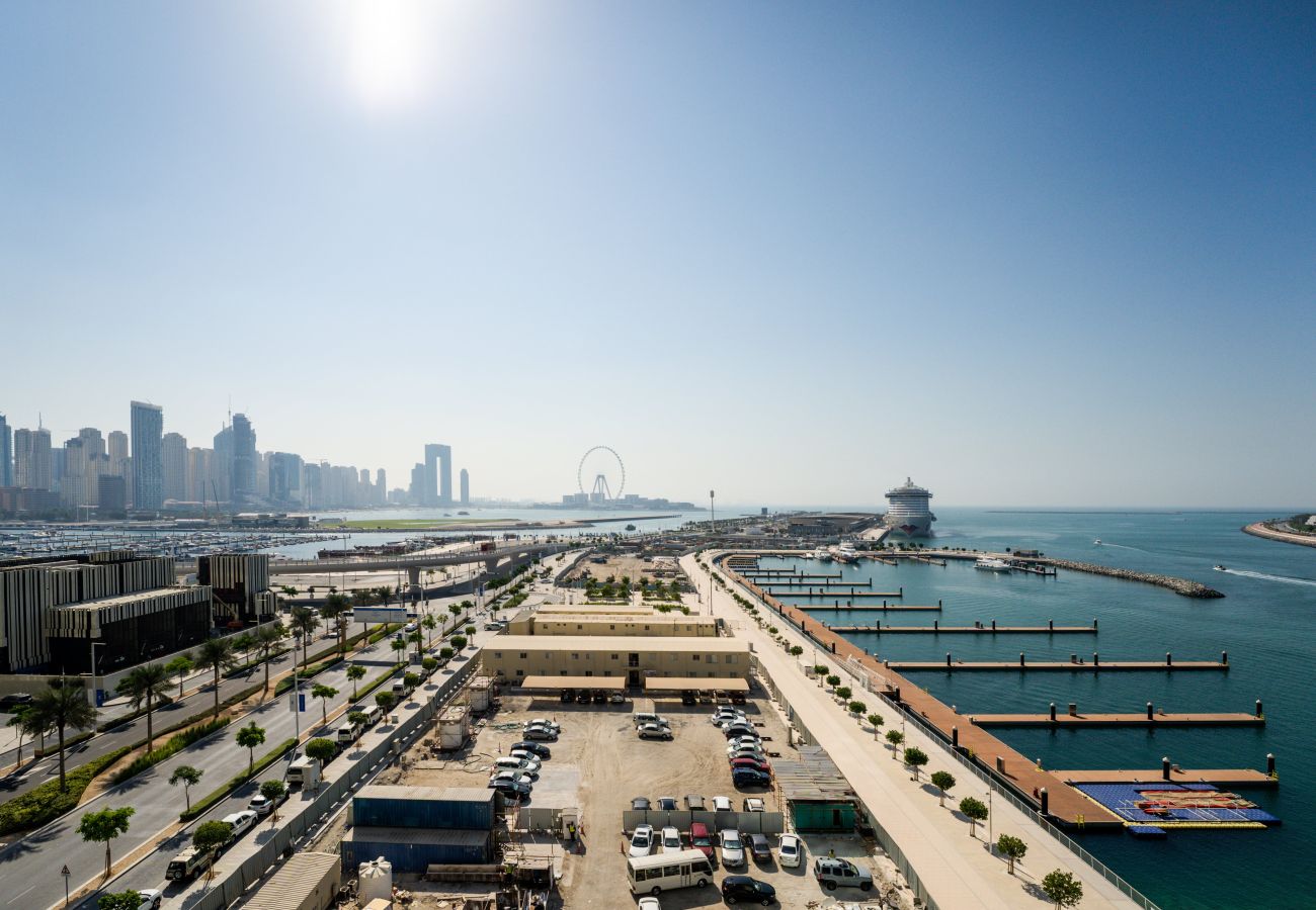 Ferienwohnung in Dubai - Strandfront | Atemberaubender Meerblick | Deluxe