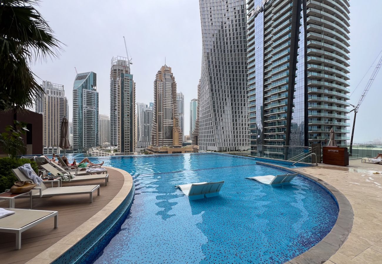 Ferienwohnung in Dubai - Hochflur | Sterling-Ausstattung | Lebhafte Marina