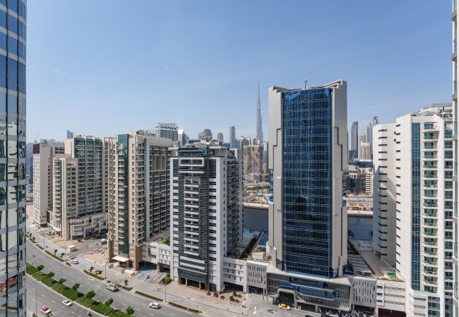 Studio in Dubai - Schöne Stadtansichten | Tolle Einrichtungen | Schick