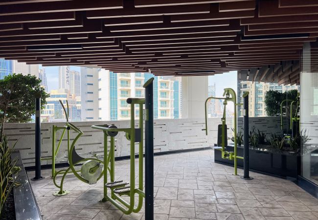 Studio in Dubai - Schöne Stadtansichten | Tolle Einrichtungen | Schick