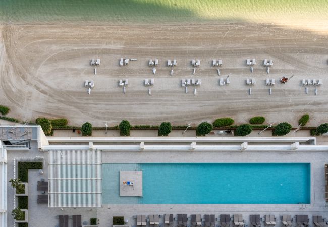 Ferienwohnung in Dubai - Spectacular Sea Views | High-Floor | Beach Access