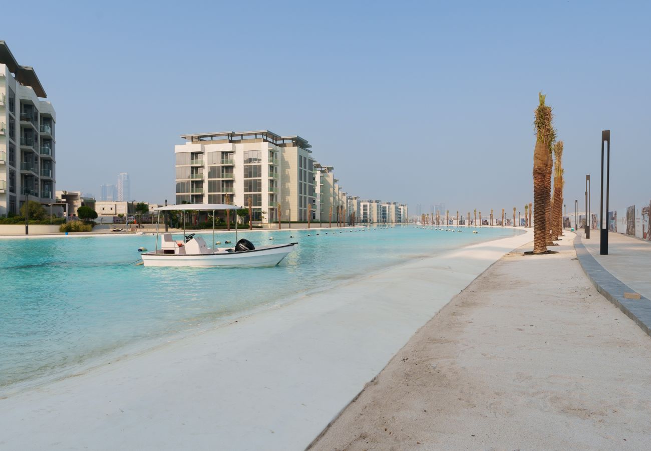 Ferienwohnung in Dubai - Enchanting Lagoon View | Chic Bliss 1BR