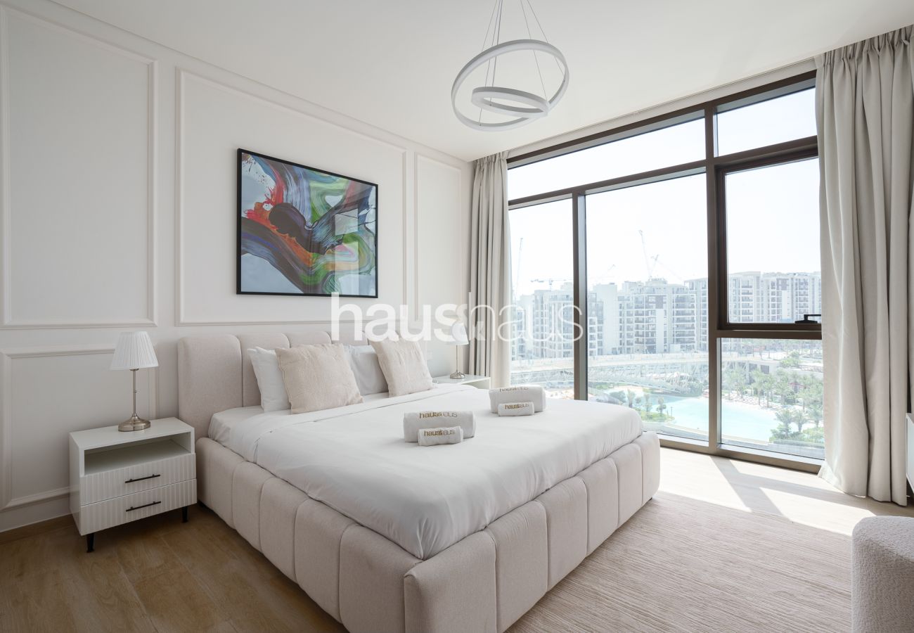 Ferienwohnung in Dubai - Premium | Picturesque Lagoon | Creek Beach View