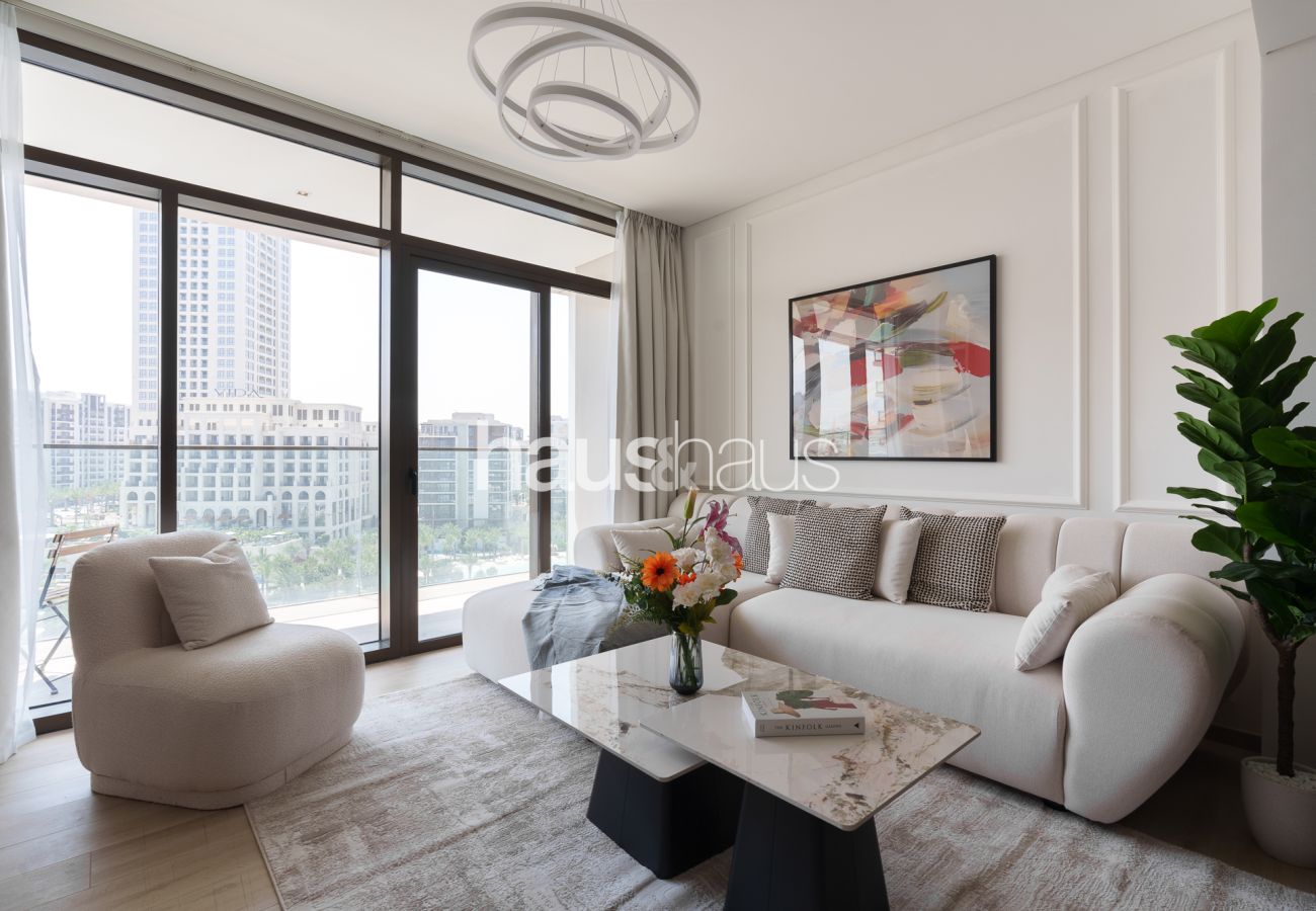 Ferienwohnung in Dubai - Premium | Picturesque Lagoon | Creek Beach View