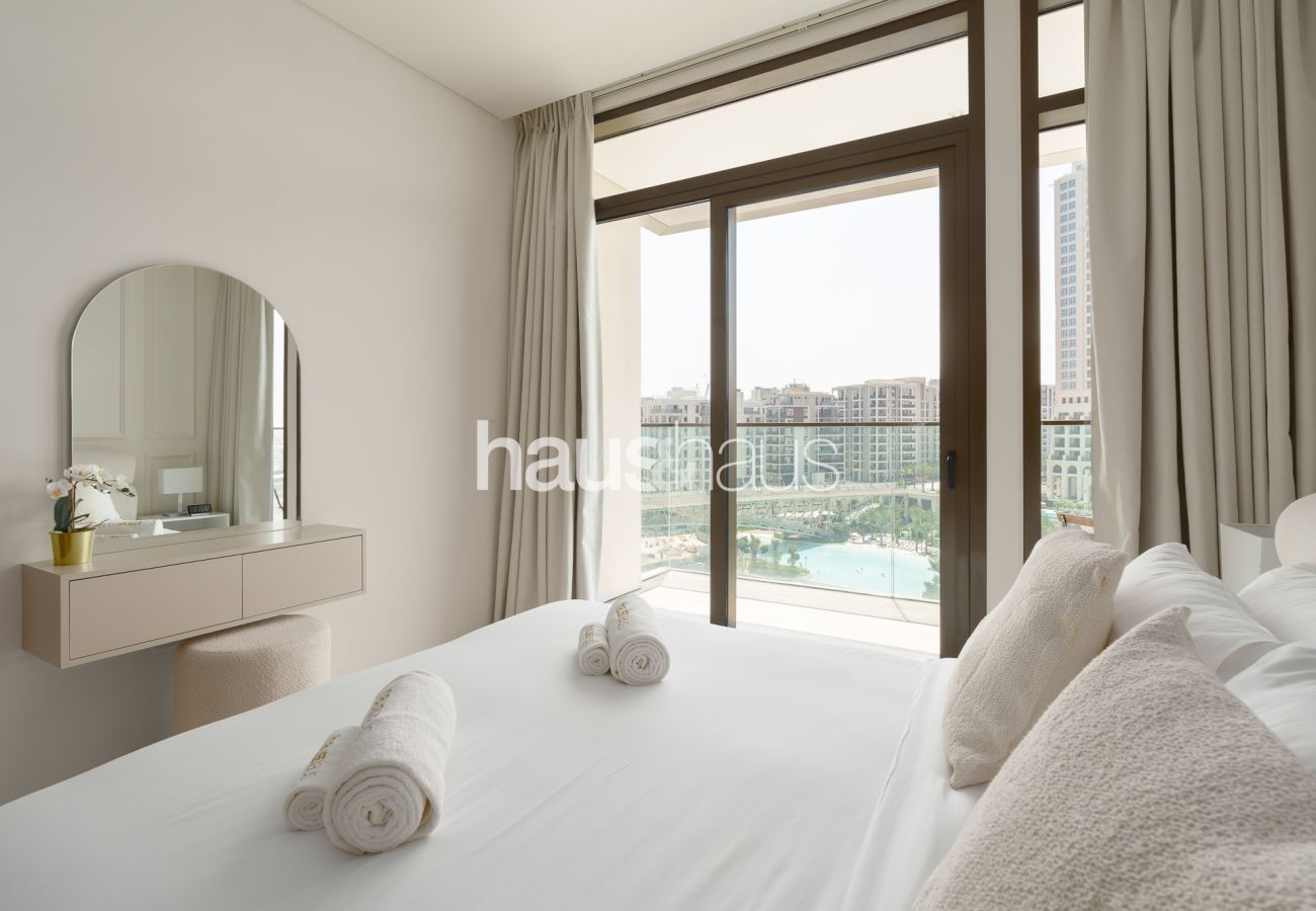 Ferienwohnung in Dubai - Premium | Picturesque Lagoon | Creek Beach View