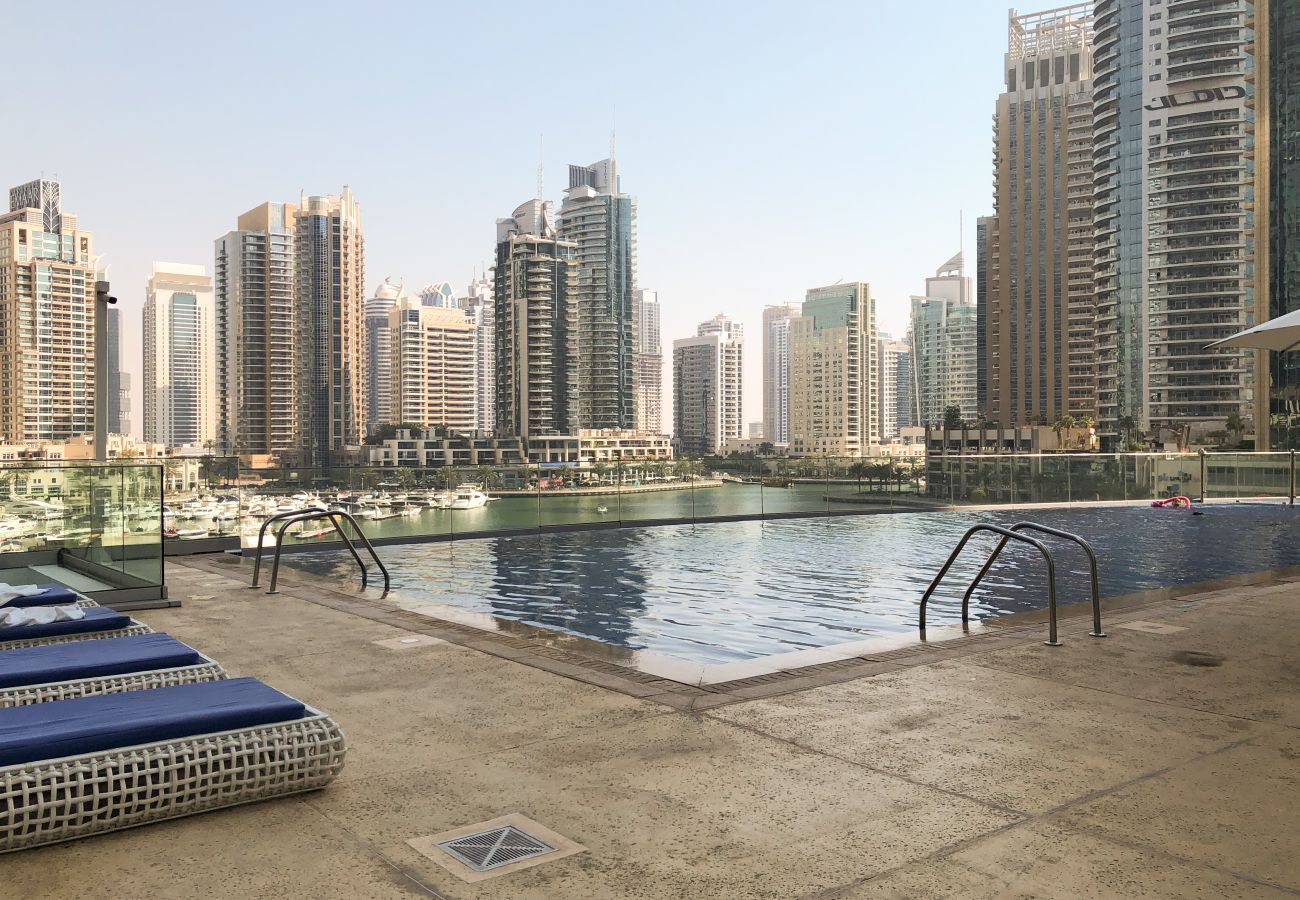 Ferienwohnung in Dubai - Brand New Duplex | Alluring Sea & Ain Dubai View