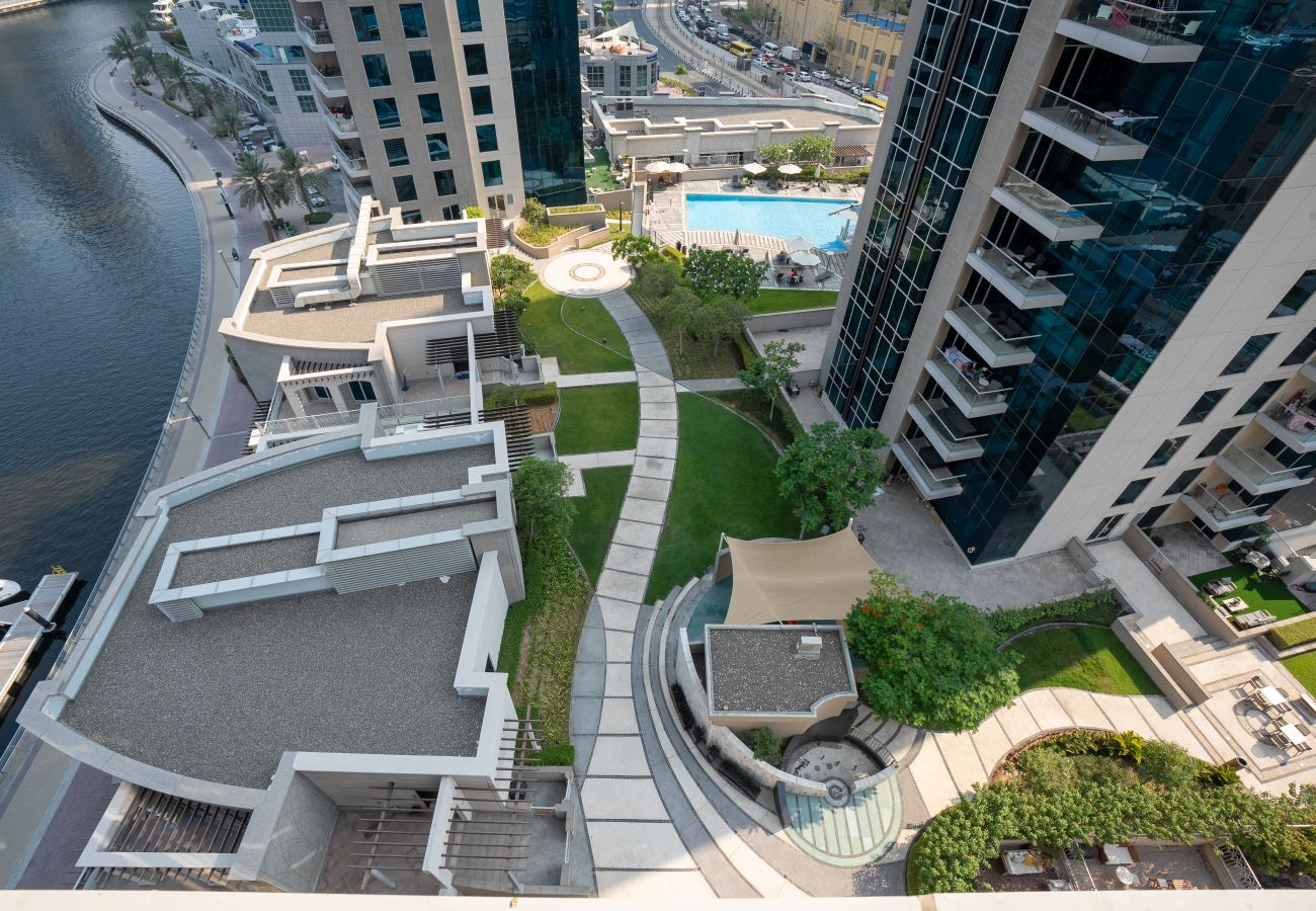 Ferienwohnung in Dubai - High Floor | Lovely Marina and Ain Dubai View