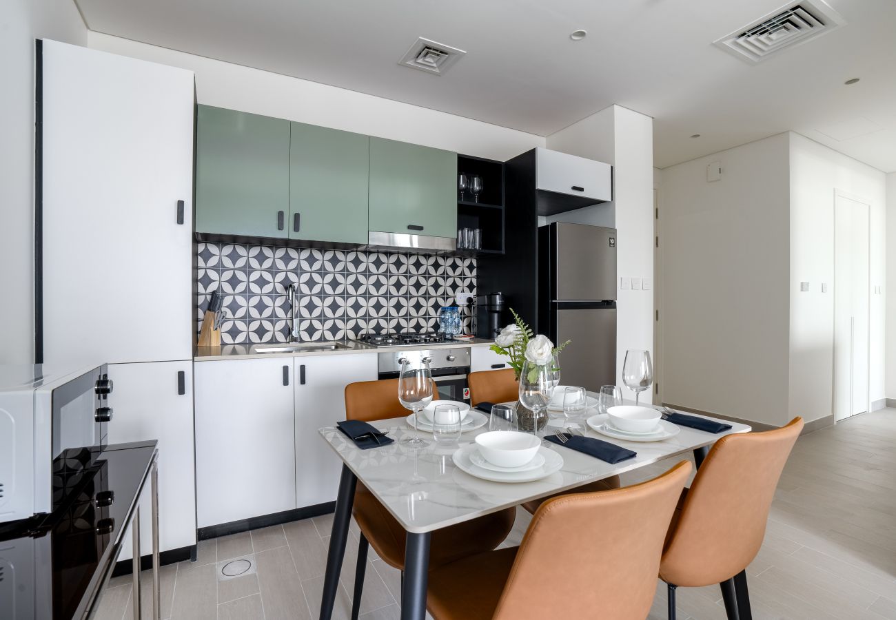 Ferienwohnung in Dubai - Charming Amenities View | Bright and Colourful