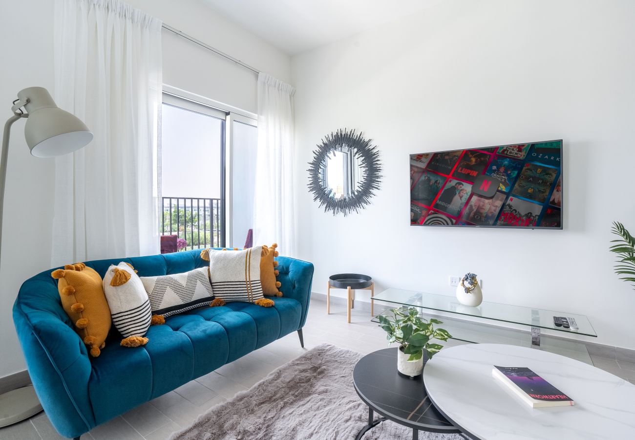 Ferienwohnung in Dubai - Charming Amenities View | Bright and Colourful