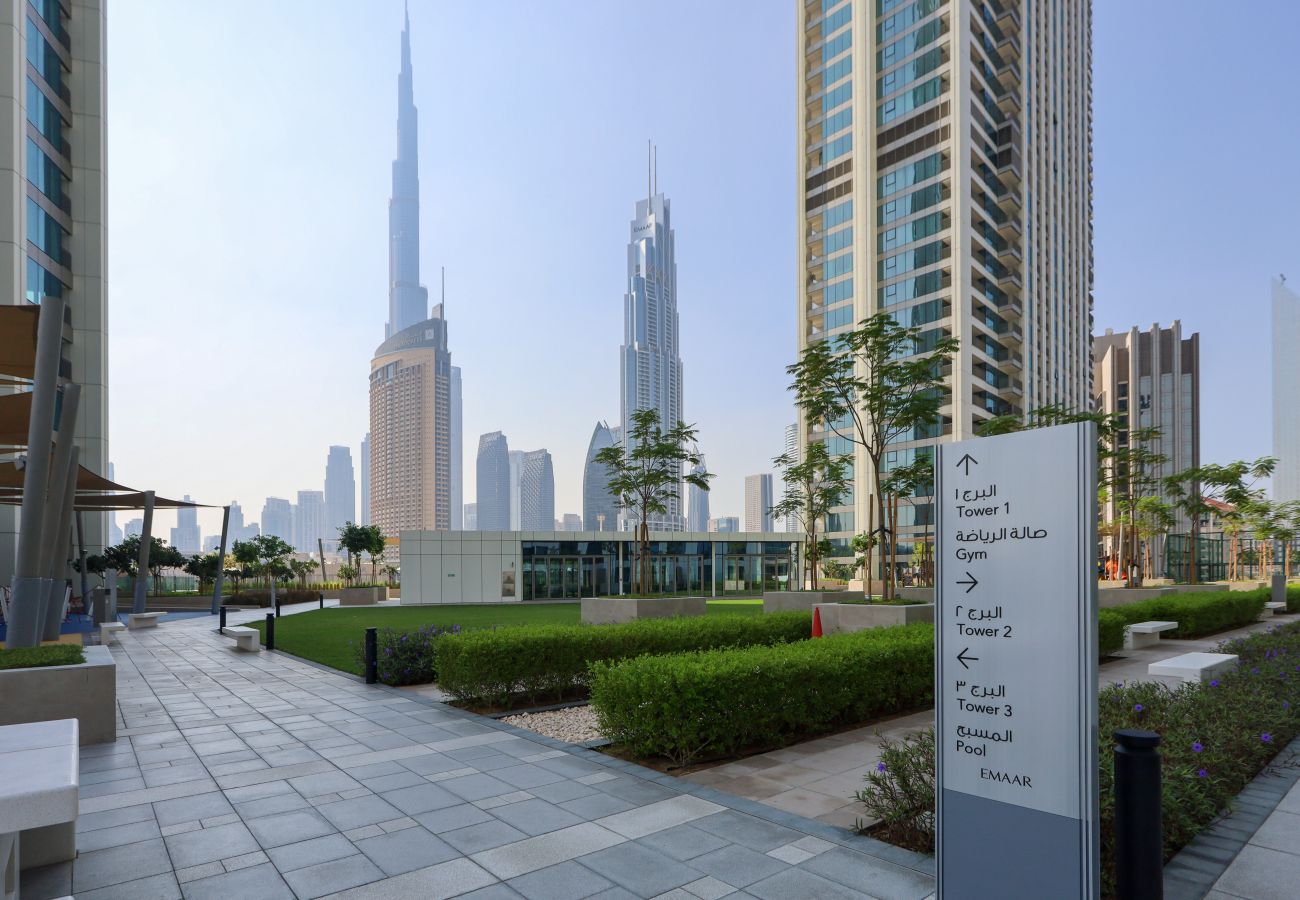 Ferienwohnung in Dubai - Near Dubai Mall | Charming Burj Khalifa View