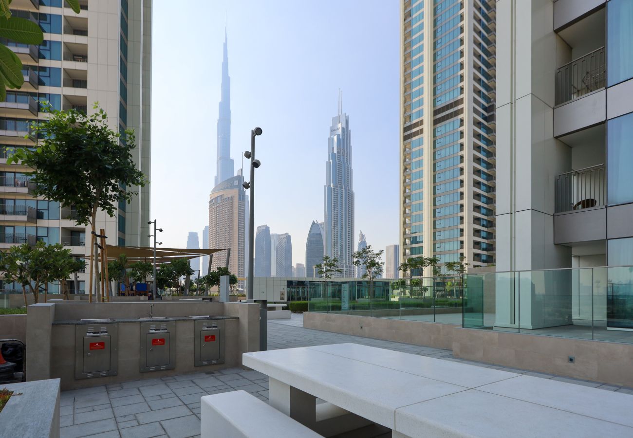 Ferienwohnung in Dubai - Near Dubai Mall | Charming Burj Khalifa View