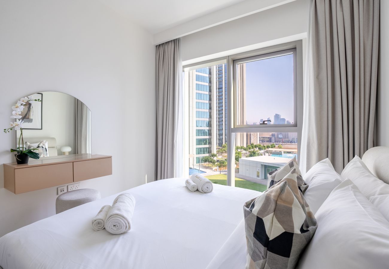 Ferienwohnung in Dubai - Near Dubai Mall | Charming Burj Khalifa View