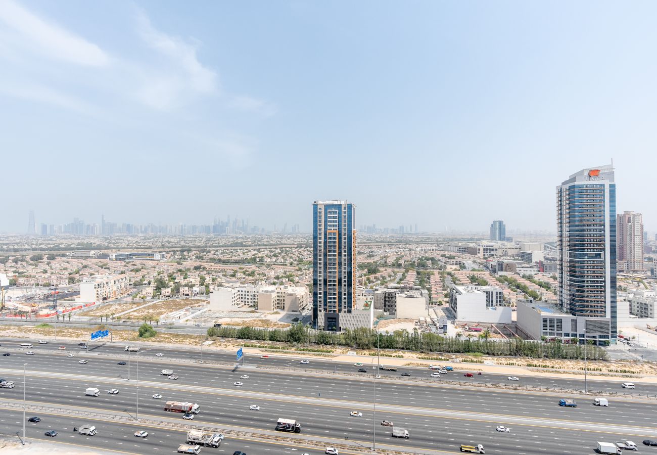 Ferienwohnung in Dubai - Great City View | Near Shopping Mall & Bus Stop