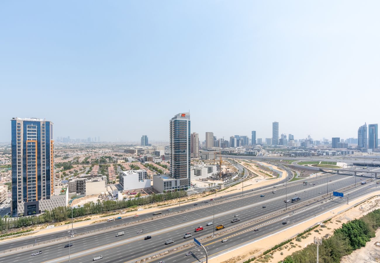 Ferienwohnung in Dubai - Great City View | Near Shopping Mall & Bus Stop