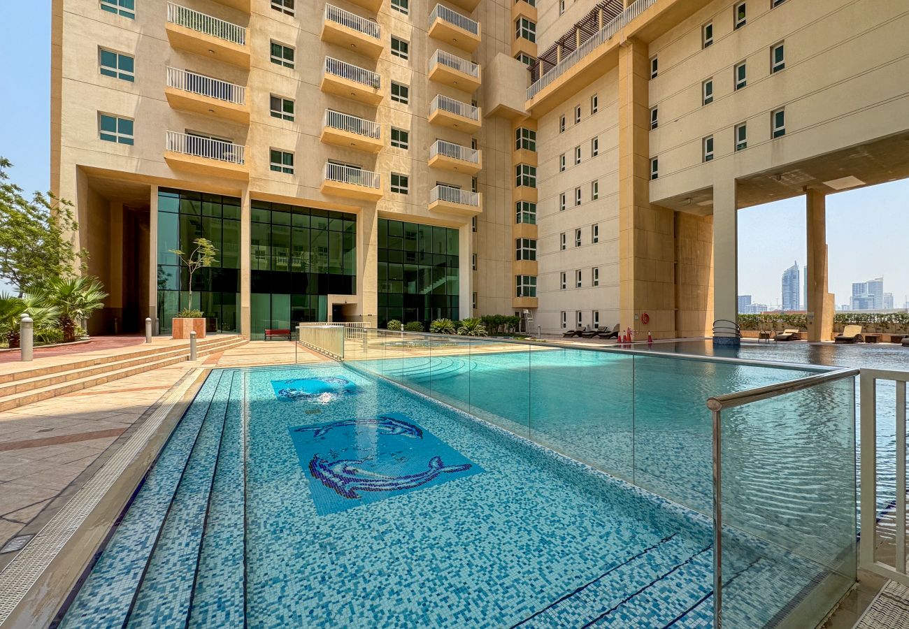 Ferienwohnung in Dubai - Great City View | Near Shopping Mall & Bus Stop