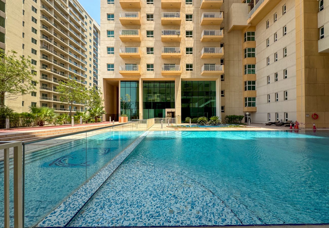 Ferienwohnung in Dubai - Great City View | Near Shopping Mall & Bus Stop